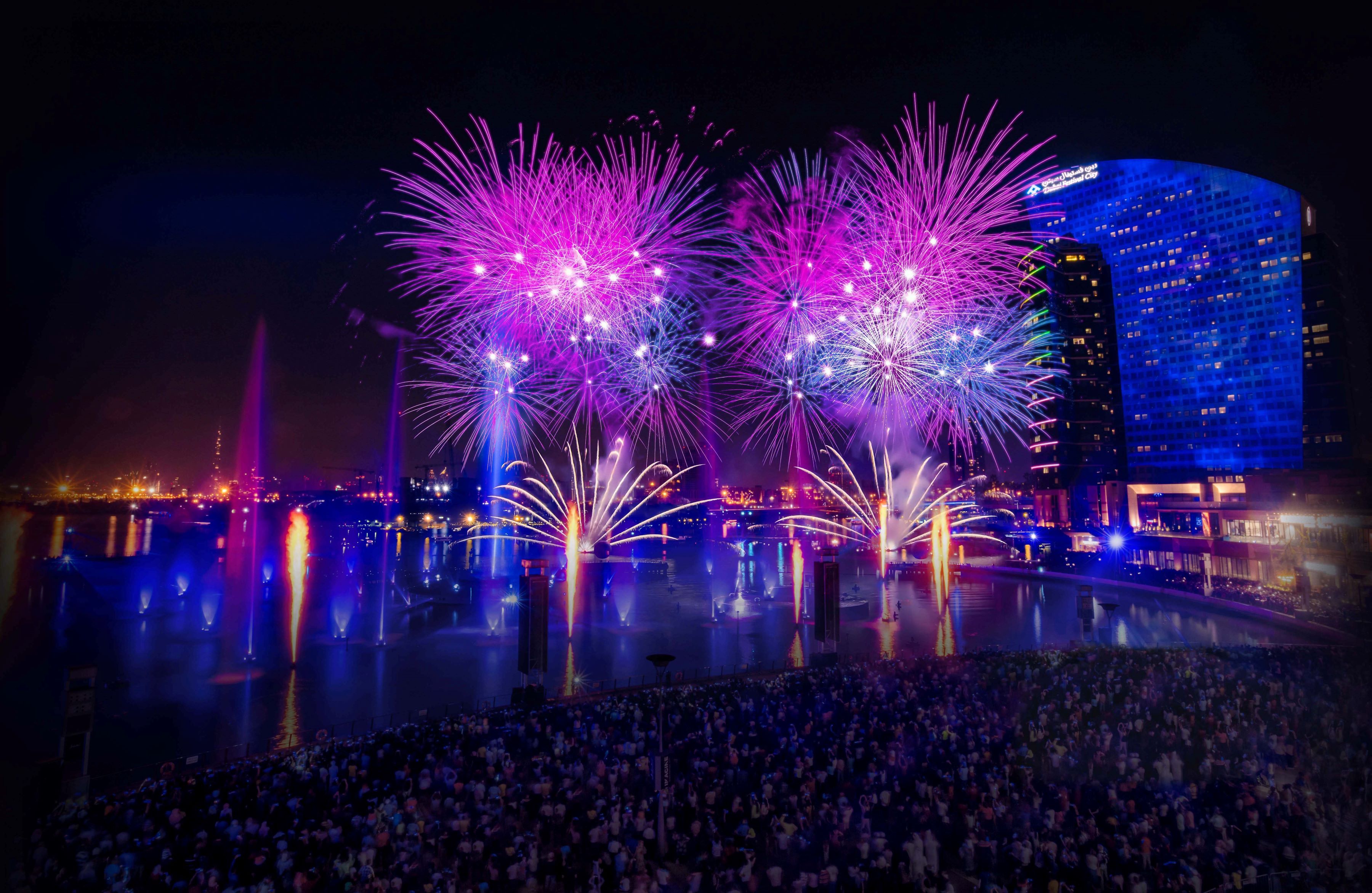 Eid AlAdha Fireworks Returns At Dubai Festival City Mall! Dubai