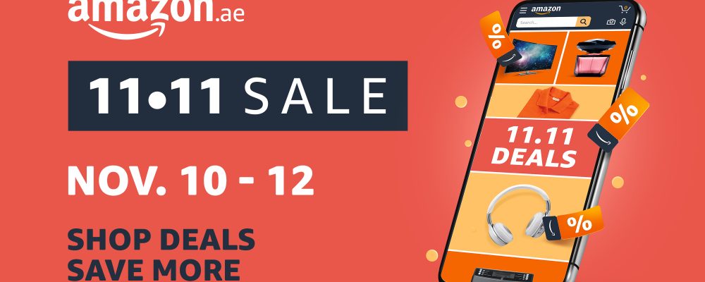 Amazon.ae Reveals 11.11 Sale Deals With Discounts Of Up To 70% In The UAE