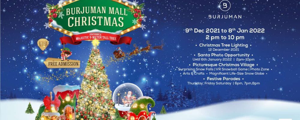 It’s Christmas Time At Burjuman Mall!