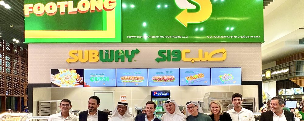 KOJ Unveils Subway®’s First Anamorphic Screen In The EMEA Region At Revamped Dubai Mall Store