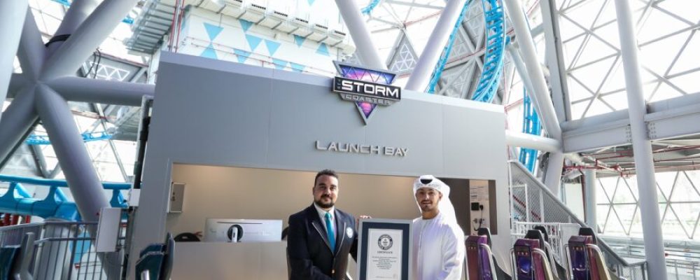 It’s Official! The Guinness World Records Has Named The Storm Coaster ‘The World’s Fastest Vertical-Launch Rollercoaster’